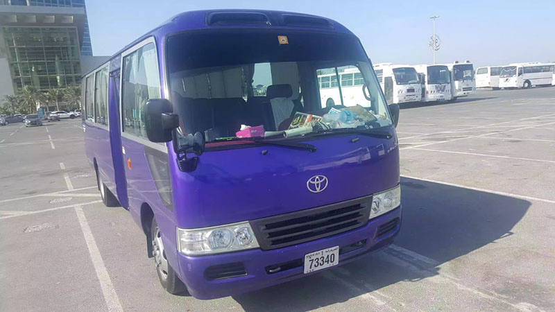 22 seater bus for rent in dubai