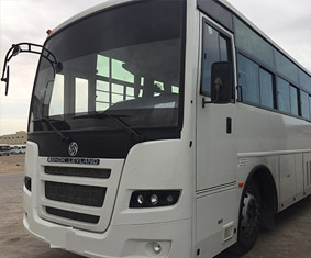 65 Seater bus rental services