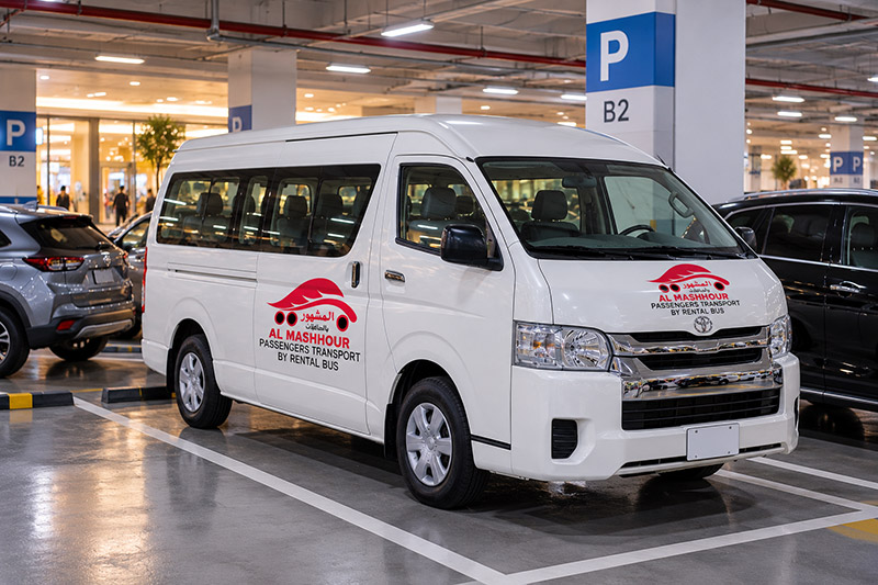 10 Seater HiAce ready for a pick-up
