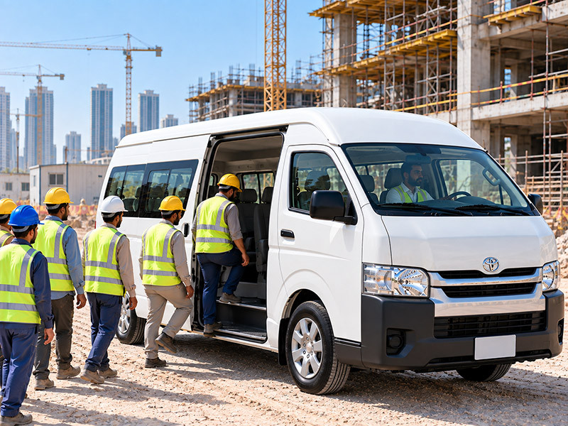 10 Seater HiAce for groups and companies