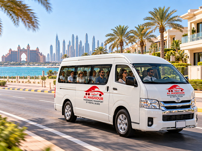 10 Seater Bus on a group tour