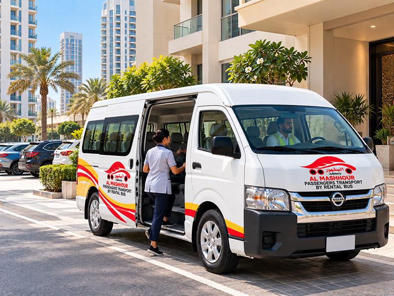 12 Seater Bus available daily, weekly and monthly