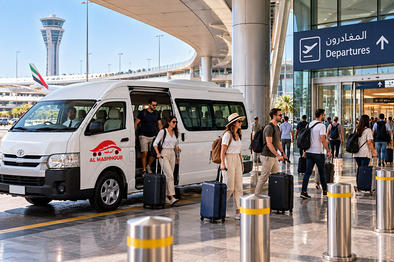 15 Seater Bus hire from Al Mashhour