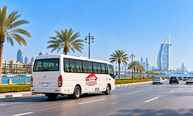22 Seater Bus on a city sightseeing tour