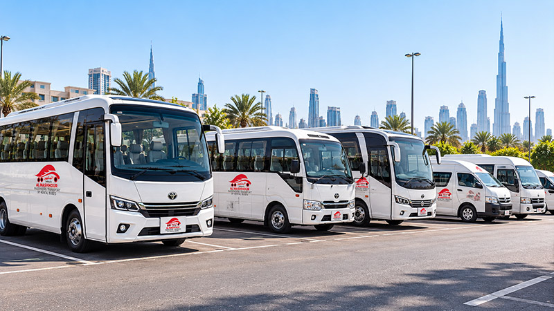 22 Seater Luxury Bus ready for a pick-up