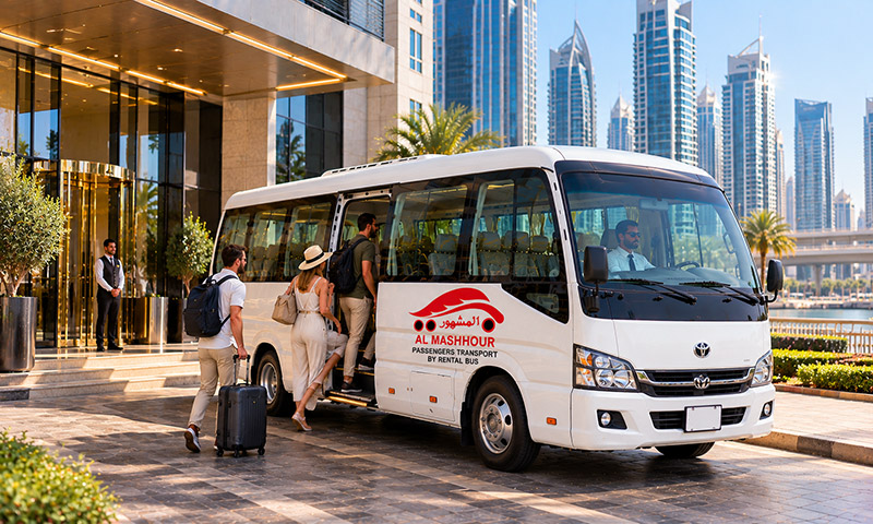 25 Seater Bus hire from Al Mashhour