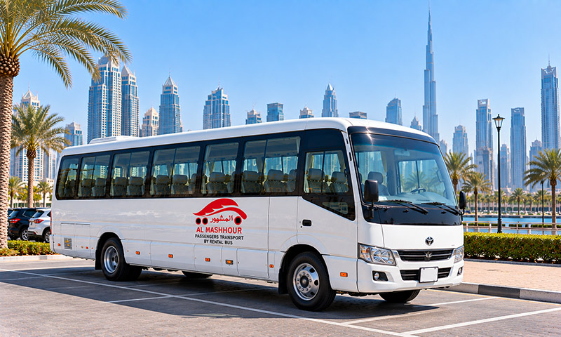 25 Seater Bus hire from Al Mashhour