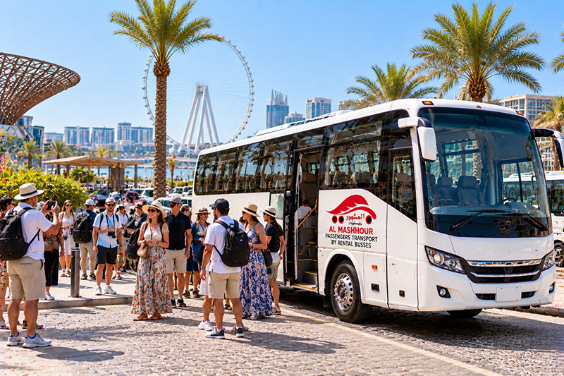 40 Seater Coach on a city sightseeing tour