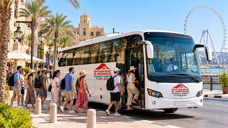 40 Seater Coach hire from Al Mashhour