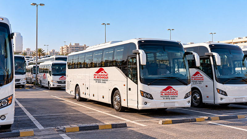 40 Seater Coach hire from Al Mashhour