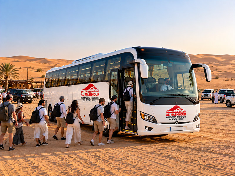 45 Seater Coach ready for a pick-up