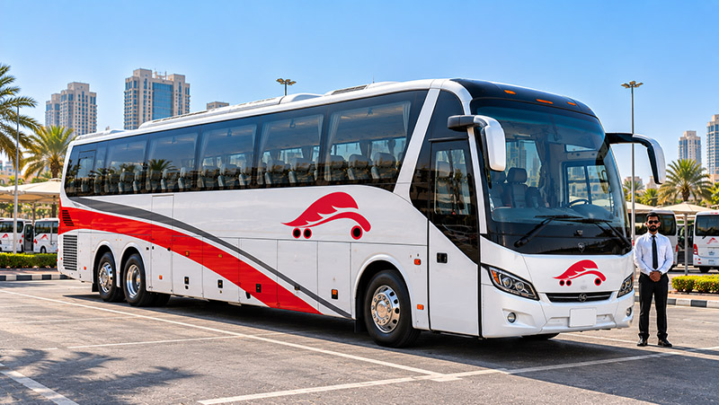 50–53 Seater Bus rental
