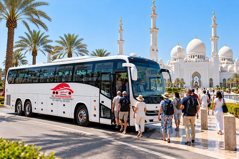 50–53 Seater Bus on a group tour