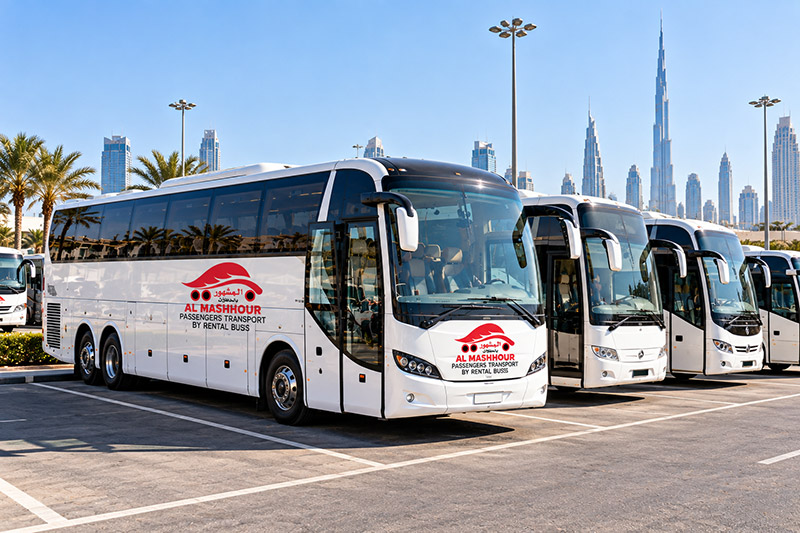 55 Seater Coach hire from Al Mashhour