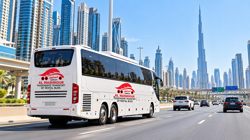 55 Seater Coach ready for a pick-up