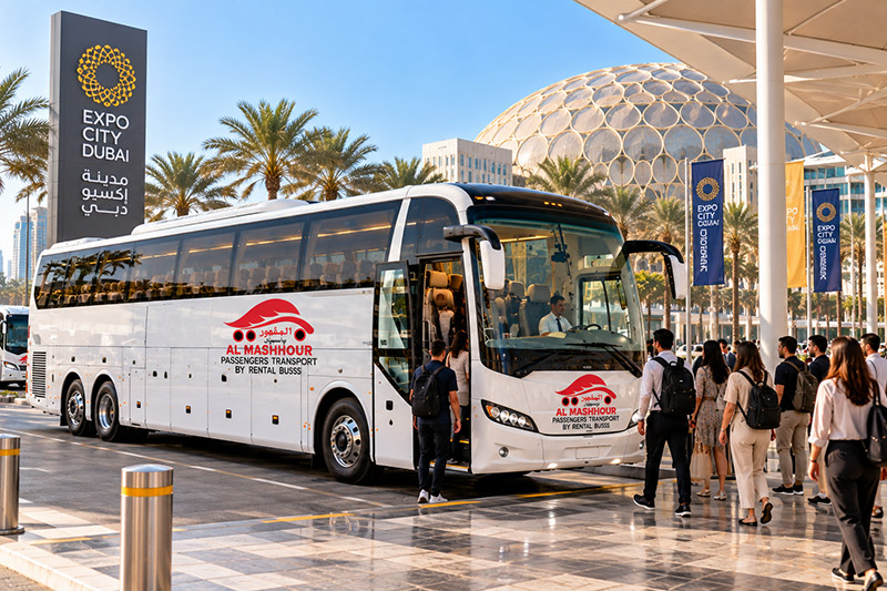 60 Seater Bus hire from Al Mashhour