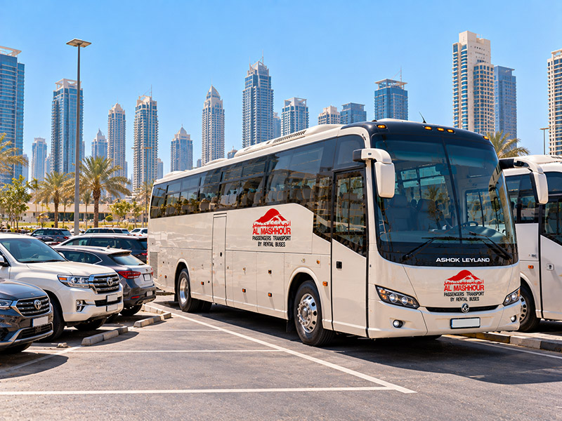 65 Seater Bus available daily, weekly and monthly