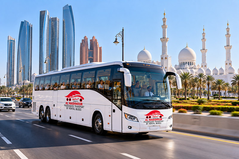 70–75 Seater Bus on a group tour