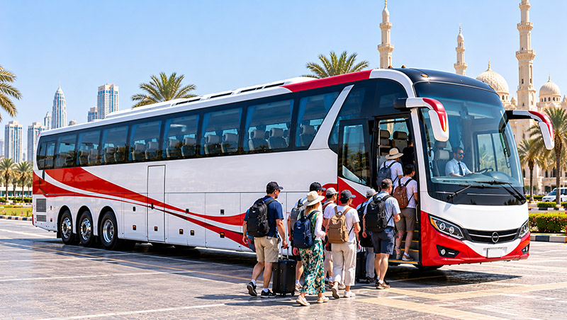 70–75 Seater Bus rental