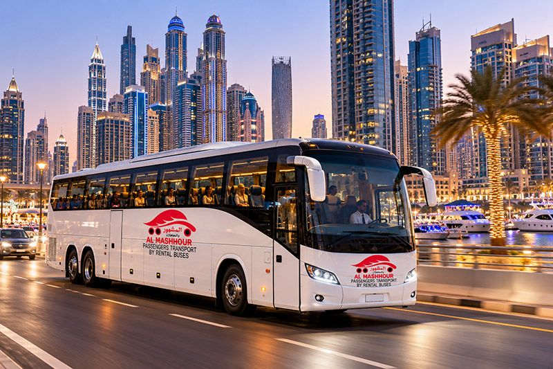 70–75 Seater Bus on a city sightseeing tour
