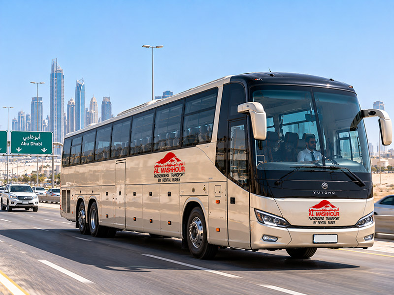 70–75 Seater Bus with driver