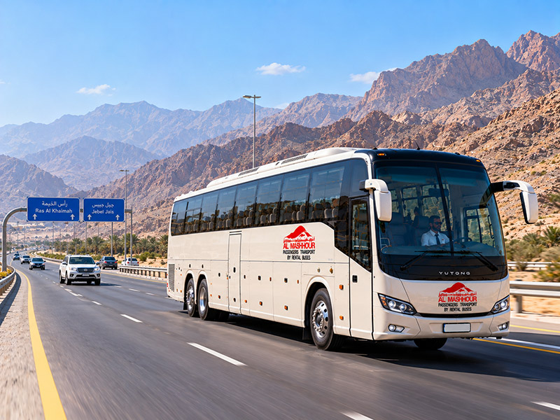 70–75 Seater Bus available daily, weekly and monthly