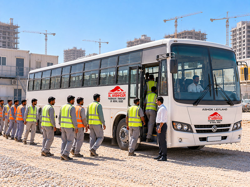 84 Seater Bus hire from Al Mashhour