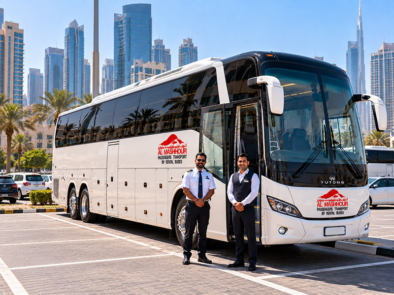84 Seater Bus hire from Al Mashhour