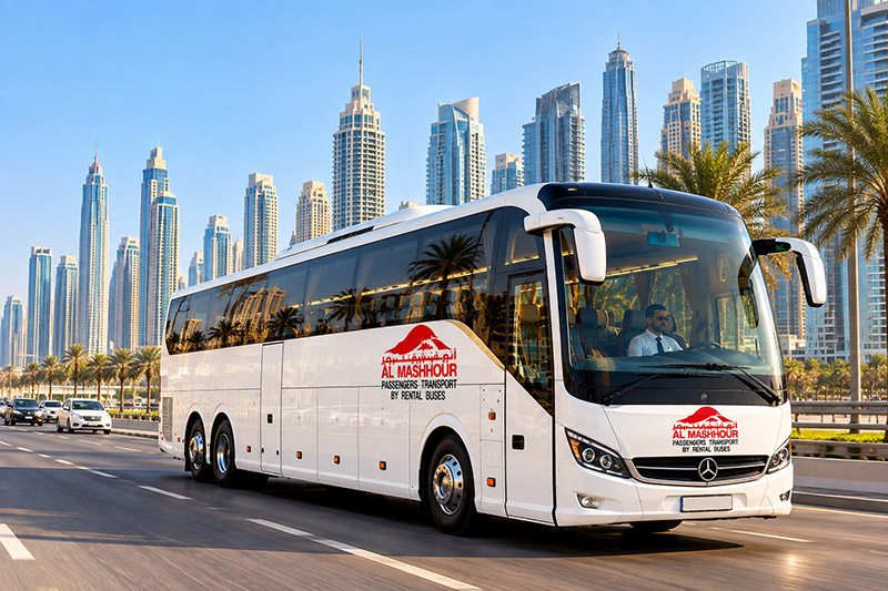 Coach with driver