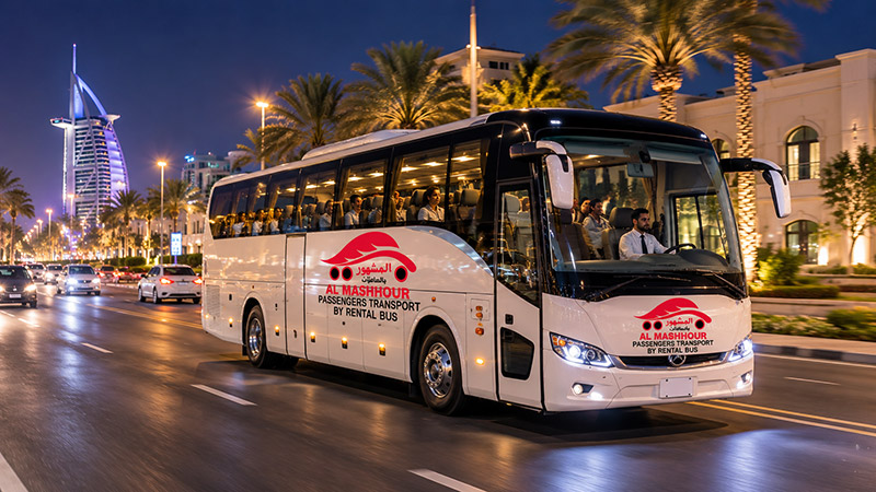 Coach on a group tour