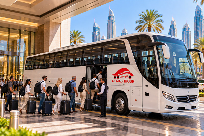 Hotel Transfer Bus with driver