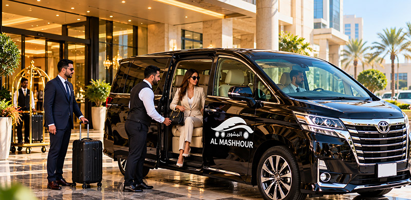 Hotel Transfer Bus hire from Al Mashhour
