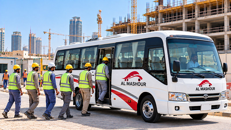 Labour Transport Bus rental