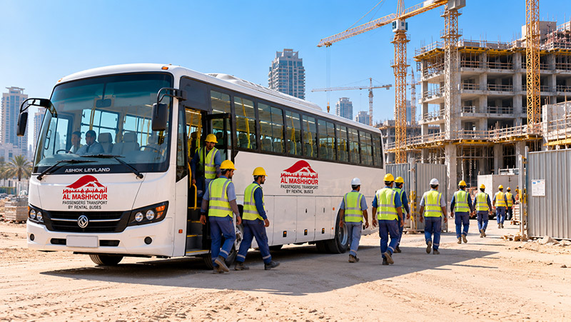 Labour Transport Bus rental