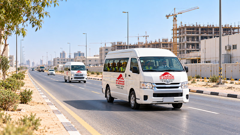 Labour Transport Bus available daily, weekly and monthly