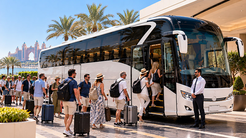 Luxury Coach for groups and companies