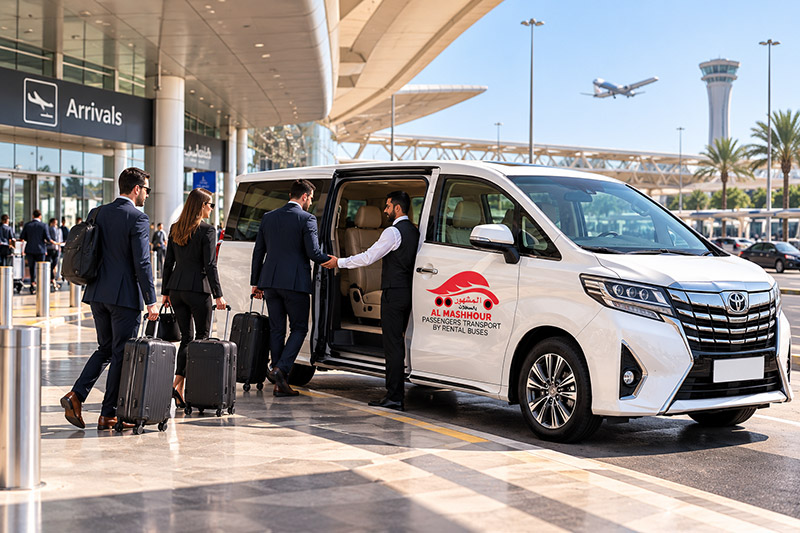 Minivan hire from Al Mashhour