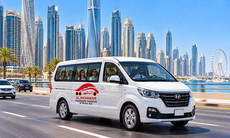 Minivan hire from Al Mashhour